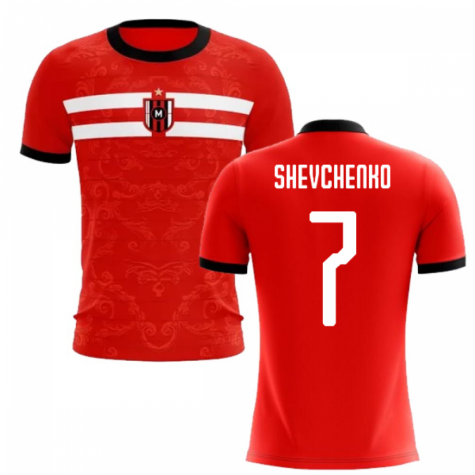 2020-2021 Milan Away Concept Football Shirt (Shevchenko 7) - Kids