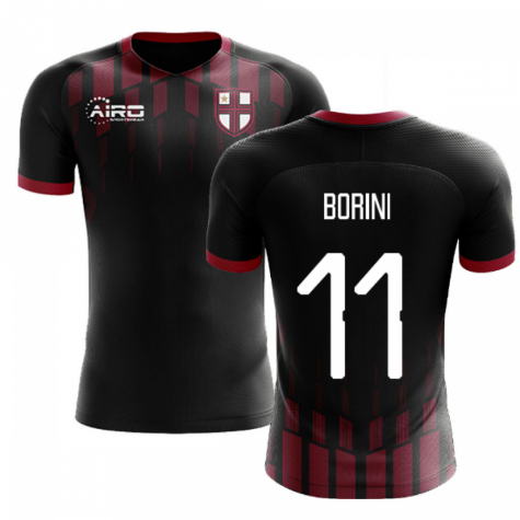 2024-2025 Milan Pre-Match Concept Football Shirt (BORINI 11)