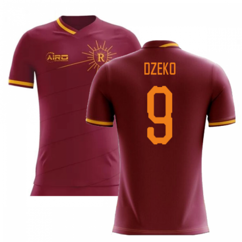 2025-2026 Roma Home Concept Football Shirt (DZEKO 9)