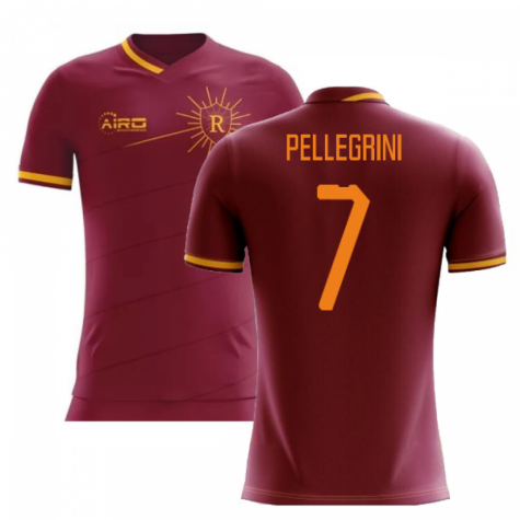 2025-2026 Roma Home Concept Football Shirt (PELLEGRINI 7)