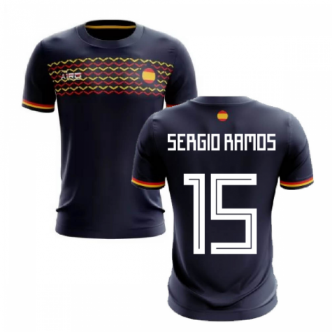 2023-2024 Spain Away Concept Football Shirt (Sergio Ramos 15)