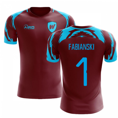 2025-2026 West Ham Home Concept Football Shirt (FABIANSKI 1)