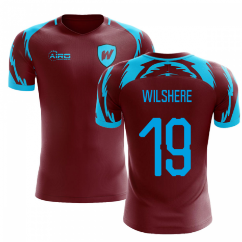 2025-2026 West Ham Home Concept Football Shirt (WILSHERE 19)