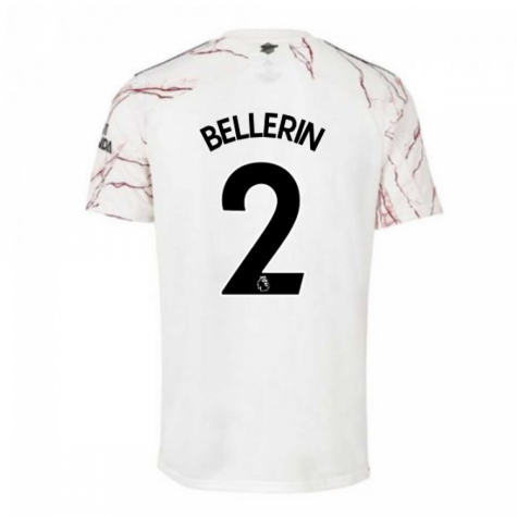 2020-2021 Arsenal Adidas Away Football Shirt (BELLERIN 2)