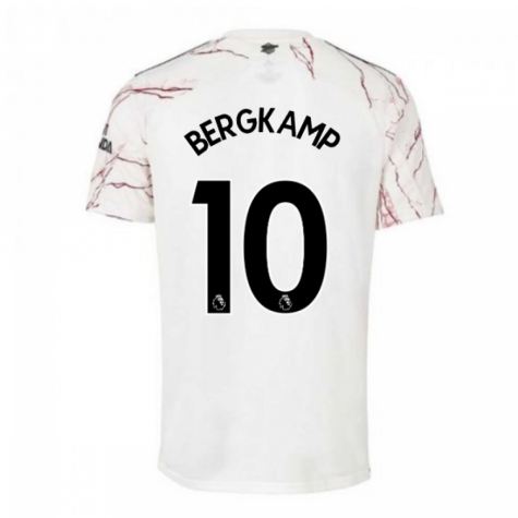 2020-2021 Arsenal Adidas Away Football Shirt (BERGKAMP 10)