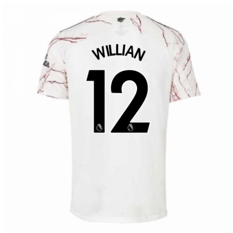 2020-2021 Arsenal Adidas Away Football Shirt (Kids) (WILLIAN 12)