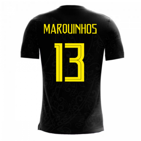2025-2026 Brazil Third Concept Football Shirt (Marquinhos 13)