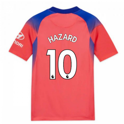 2020-2021 Chelsea Third Nike Football Shirt (Kids) (HAZARD 10)