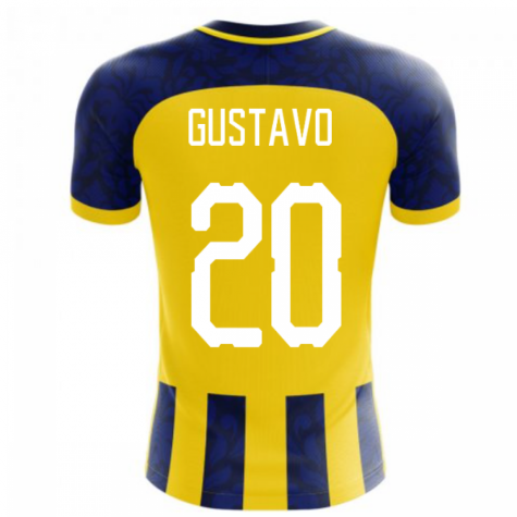 2023-2024 Fenerbahce Home Concept Football Shir (Gustavo 20)