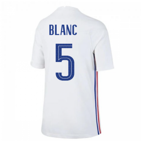 2020-2021 France Away Nike Football Shirt (Kids) (BLANC 5)