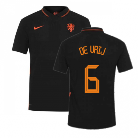 2020-2021 Holland Away Nike Vapor Match Shirt (DE VRIJ 6)
