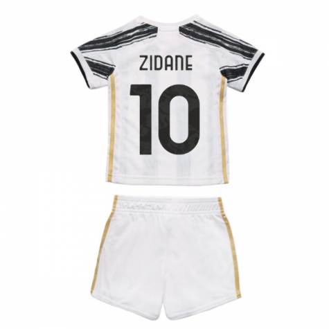 2020-2021 Juventus Adidas Home Baby Kit (ZIDANE 10)