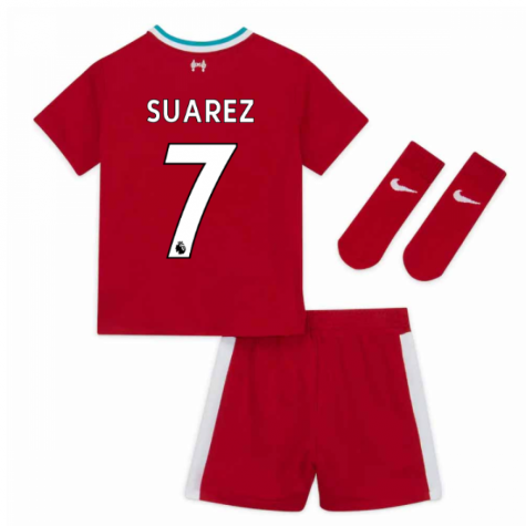 2020-2021 Liverpool Home Nike Baby Kit (SUAREZ 7)