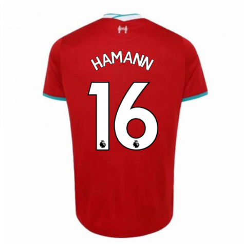 2020-2021 Liverpool Home Shirt (HAMANN 16)
