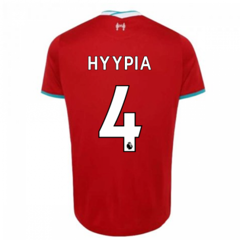 2020-2021 Liverpool Home Shirt (Kids) (HYYPIA 4)