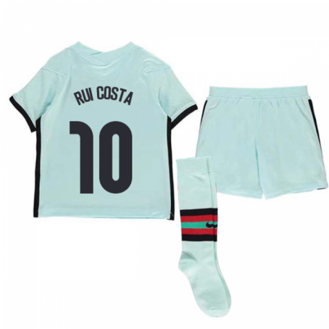 2020-2021 Portugal Away Nike Mini Kit (RUI COSTA 10)