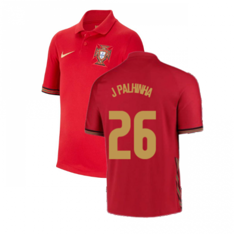 2020-2021 Portugal Home Nike Shirt (Kids) (J.PALHINHA 26)