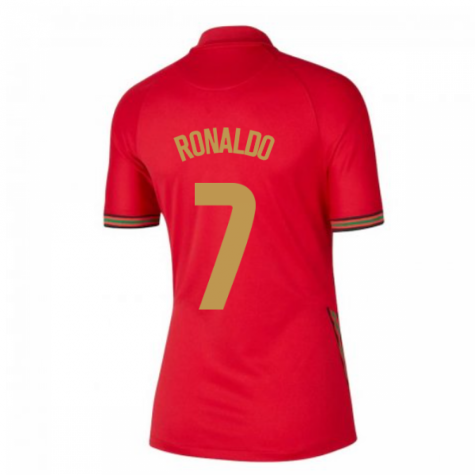 2020-2021 Portugal Home Nike Womens Shirt (RONALDO 7)