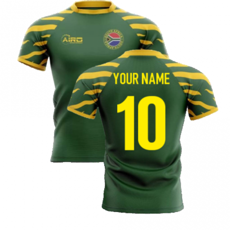2025-2026 South Africa Springboks Home Concept Rugby Shirt (Your Name)