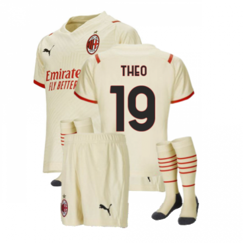 2021-2022 AC Milan Away Mini Kit (THEO 19)