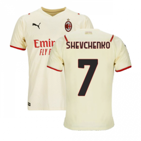 2021-2022 AC Milan Away Shirt (SHEVCHENKO 7)