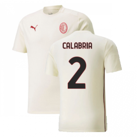 2021-2022 AC Milan Casuals Tee (Afterglow) (CALABRIA 2)