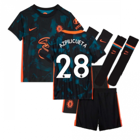 2021-2022 Chelsea 3rd Baby Kit (AZPILICUETA 28)