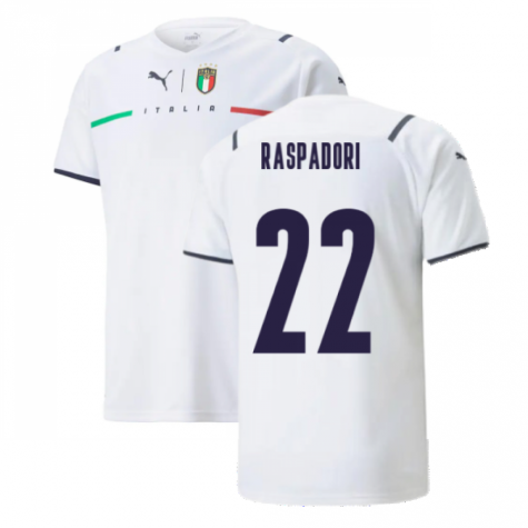 T-Shirt Italien Trikot Italien Raspadori Blau Erwachsene Kind 22 