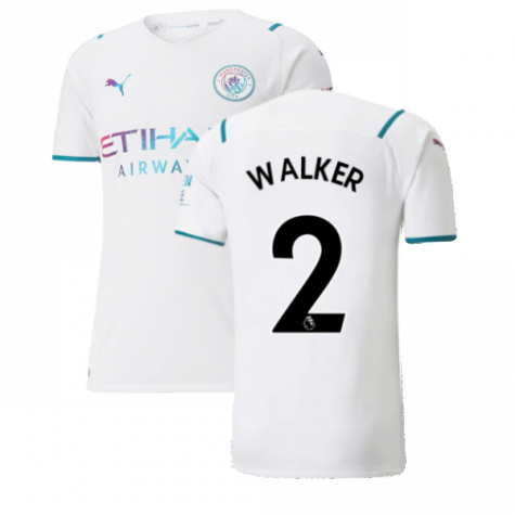 2021-2022 Man City Authentic Away Shirt (WALKER 2)