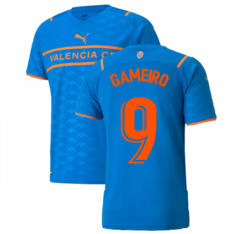 2021-2022 Valencia Third Shirt (GAMEIRO 9)
