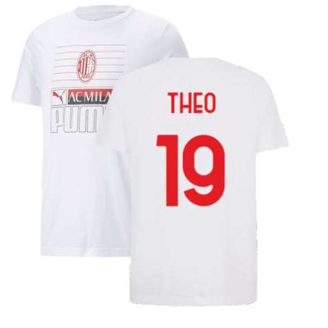 2022-2023 AC Milan FtblCore Tee (White) (THEO 19)