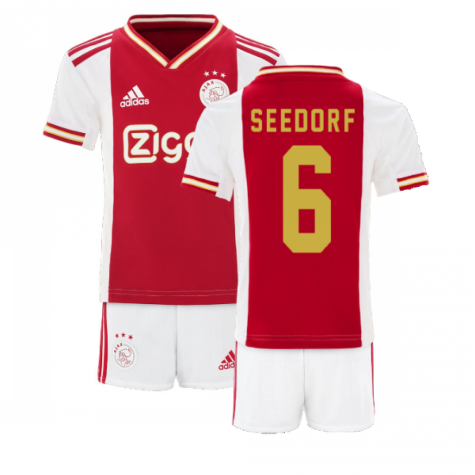 2022-2023 Ajax Home Mini Kit (SEEDORF 6)