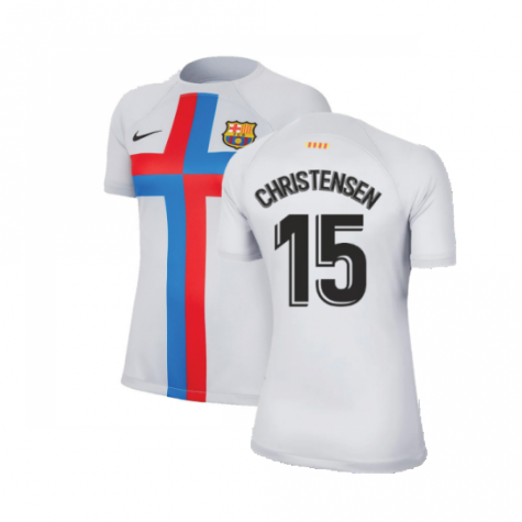 2022-2023 Barcelona Third Shirt (Ladies) (CHRISTENSEN 15)