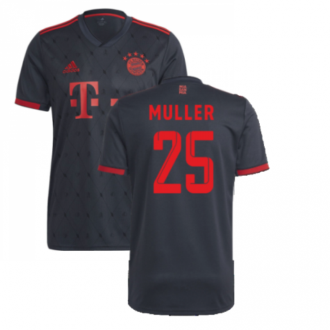 2022-2023 Bayern Munich Third Shirt (MULLER 25)
