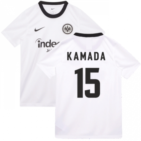 2022-2023 Eintracht Frankfurt Home Shirt (Kids) (KAMADA 15)