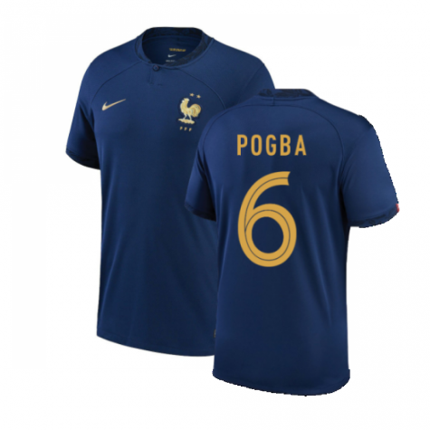 2022-2023 France Home Shirt (POGBA 6)