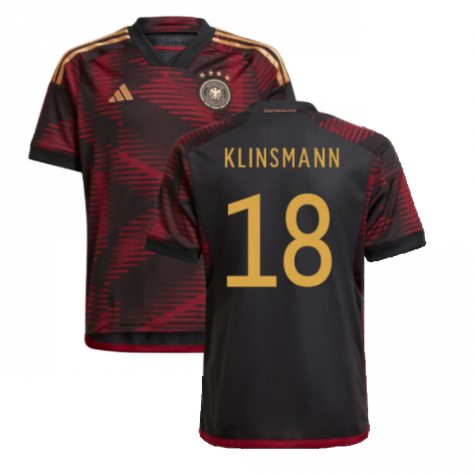 2022-2023 Germany Away Shirt (Kids) (KLINSMANN 18)