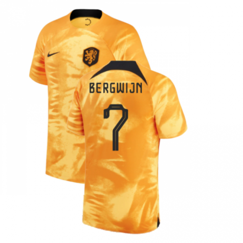 2022-2023 Holland Home Shirt (BERGWIJN 7)