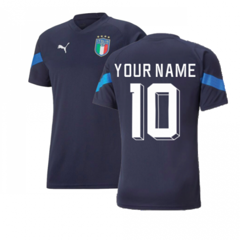 2022-2023 Italy Coach Training Jersey (Peacot) (Your Name)