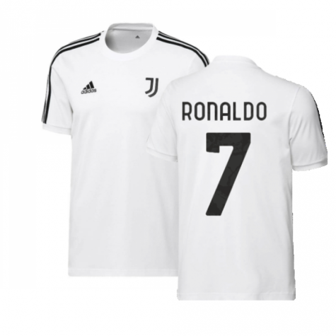 2022-2023 Juventus DNA 3S Tee (White) (RONALDO 7)