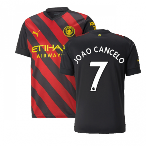 2022-2023 Man City Away Shirt (JOAO CANCELO 7)