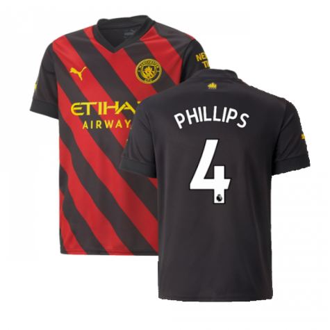 2022-2023 Man City Away Shirt (Kids) (PHILLIPS 4)