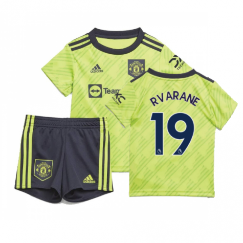 2022-2023 Man Utd Third Baby Kit (R.VARANE 19)