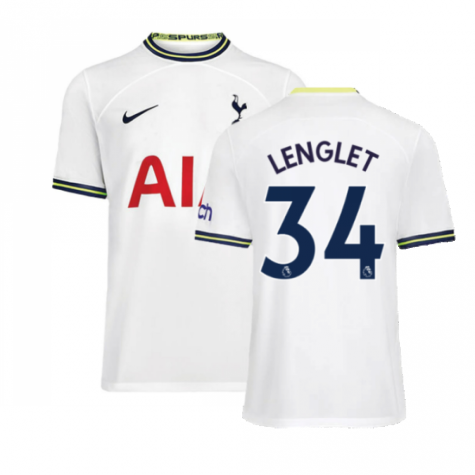2022-2023 Tottenham Home Shirt (LENGLET 34)