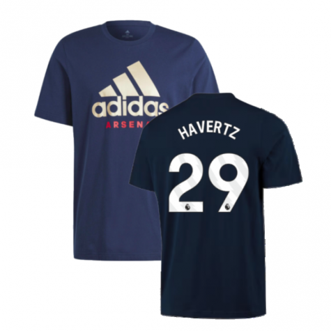 2023-2024 Arsenal DNA Graphic Tee (Navy) (Havertz 29)