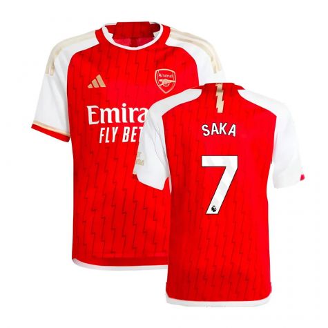 2023-2024 Arsenal Home Shirt (Kids) (Saka 7)
