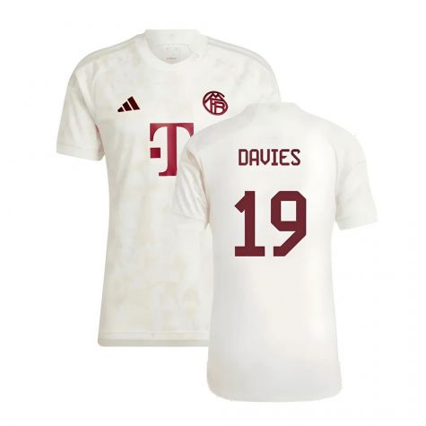 2023-2024 Bayern Munich Third Shirt (Davies 19)