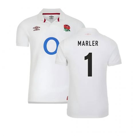 2023-2024 England Rugby Home Classic Jersey (Marler 1)