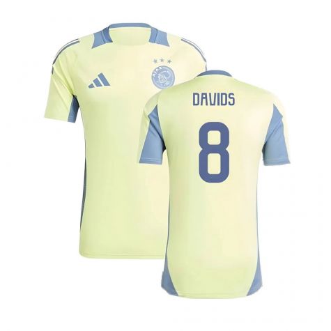 2024-2025 Ajax Training Jersey (Pulse Yellow) (Davids 8)