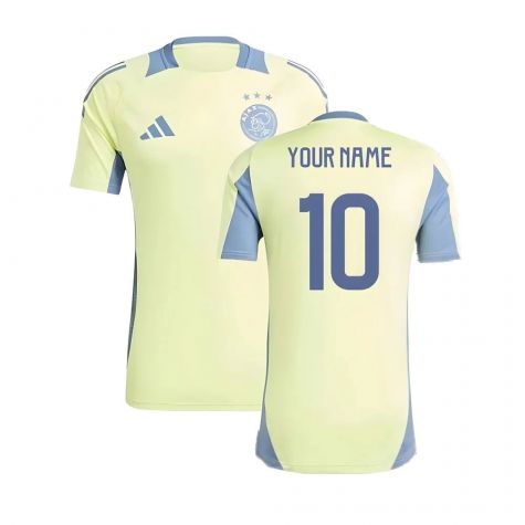 2024-2025 Ajax Training Jersey (Pulse Yellow) (Your Name)